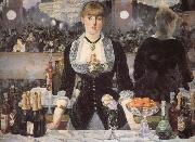 Edouard Manet The bar on the Folies-Bergere USA oil painting artist